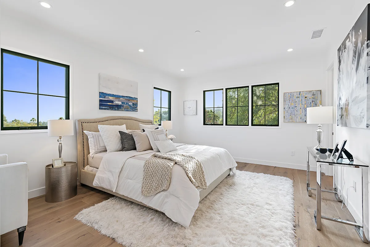 Bedroom in the San Carlos new home construction